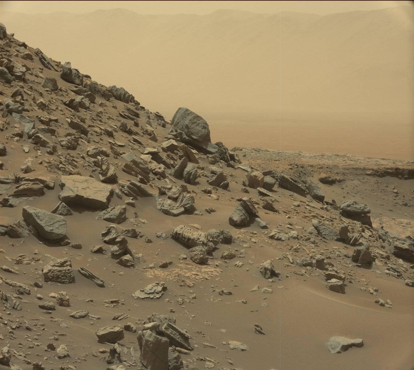 Фотографии с поверхности Марса, марсоход Curiosity.