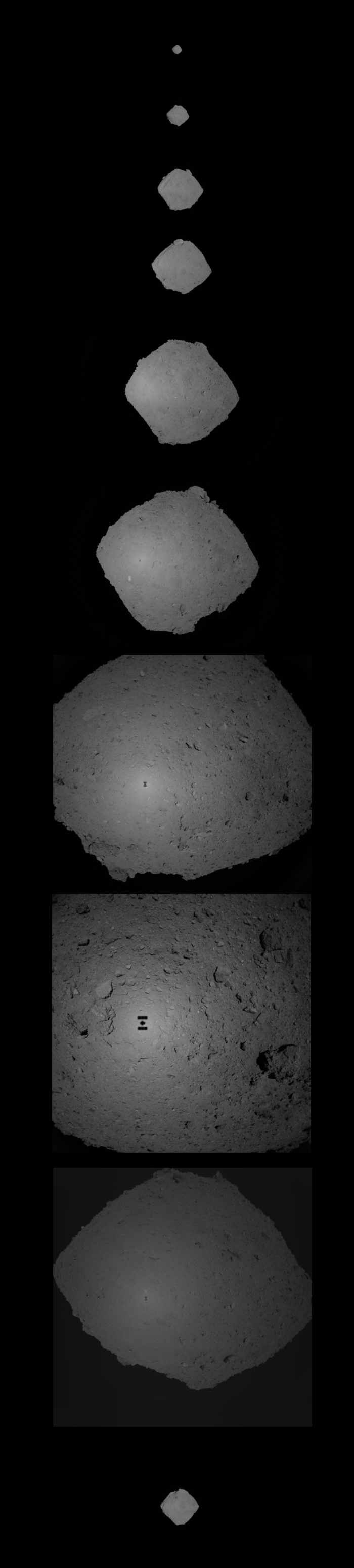 Вторая репетиция посадки на астероид Рюгу