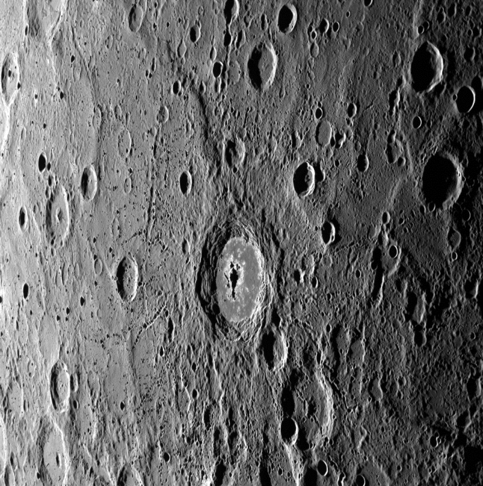 Впадины на Меркурии