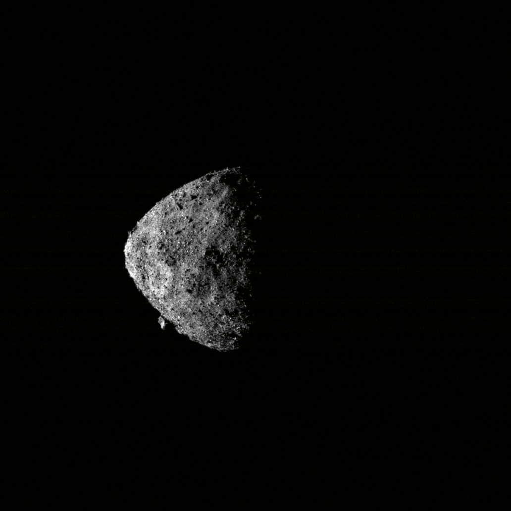 Съемка астероида Бенну